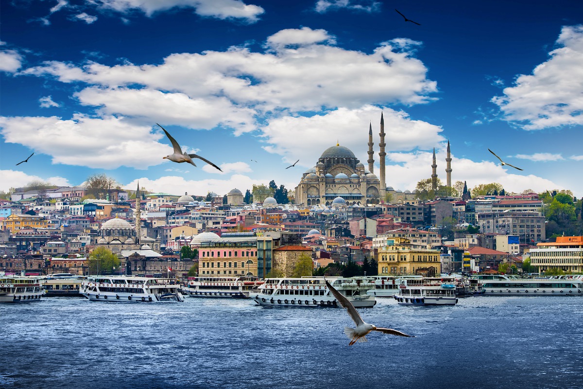 Istanbul the capital of Turkey, eastern tourist city
